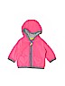 Carter's 100% Polyester Pink Fleece Jacket Size 3 - photo 1