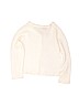Pink Angel 100% Acrylic Solid White Cardigan Size 4T - photo 2