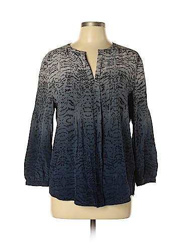 Classiques Entier Long Sleeve Silk Top (view 1)