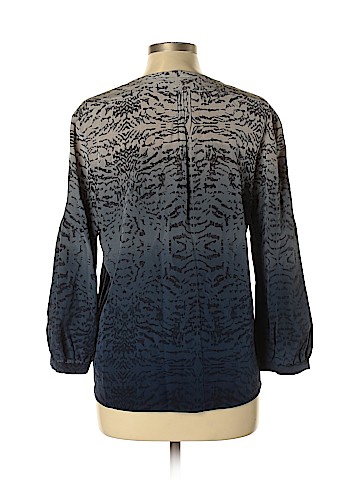 Classiques Entier Long Sleeve Silk Top (view 2)