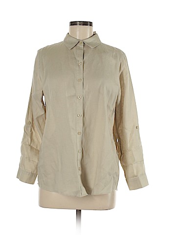 Chico's Long Sleeve Button-Down Shirt (view 1)