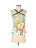 Trina Turk Gray Sleeveless Blouse Size 2 - photo 1