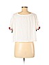 CATHERINE Catherine Malandrino 100% Cotton White Short Sleeve Top Size M - photo 2