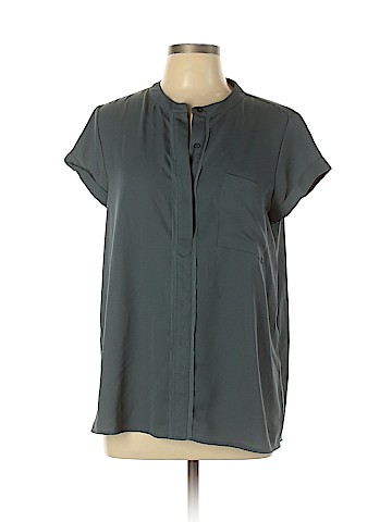 Simply Vera Vera Wang Short Sleeve Button-Down Shirt (view 1)