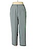 Kathie Lee 100% Polyester Gray Dress Pants Size 16 (petite) - photo 1
