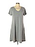 Cupio Gray Casual Dress Size L - photo 1