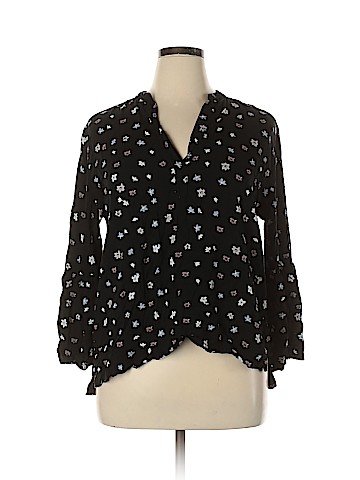 Ann Taylor LOFT Outlet Long Sleeve Blouse (view 1)