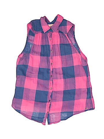 Hollister Sleeveless Button-Down Shirt (view 1)