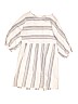 Crazy 8 100% Cotton Stripes White Dress Size 10 - photo 1