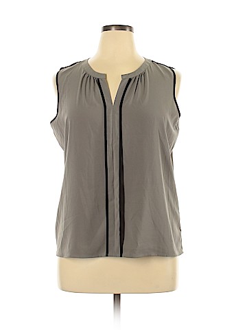 Calvin Klein Sleeveless Blouse (view 1)