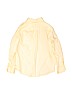 Janie and Jack 100% Linen Yellow Long Sleeve Button-Down Shirt Size 5 - photo 2