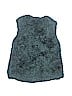 Little Lass 100% Polyester Solid Green Vest Size 7/8 - photo 2
