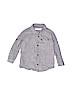 Zara Baby Solid Blue Long Sleeve Button-Down Shirt Size 2T - 3T - photo 1