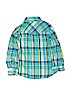 Old Navy Plaid Blue Short Sleeve Button-Down Shirt Size 5T - photo 2