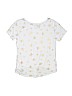 Justice White Short Sleeve Top Size 12 - photo 2