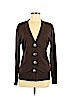 Tory Burch 100% Wool Brown Wool Cardigan Size M - photo 1