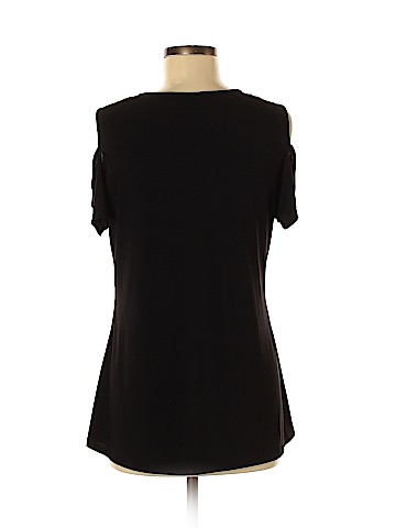 NY Collection Short Sleeve Blouse (view 2)