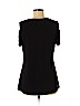 NY Collection Black Short Sleeve Blouse Size M - photo 2