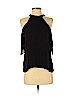 Parker 100% Polyester Black Sleeveless Blouse Size S - photo 1