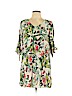 H&M 100% Viscose Ivory Casual Dress Size 10 - photo 1