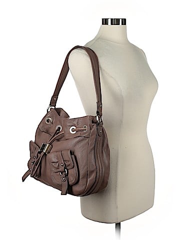 B Makowsky Leather Shoulder Bag (view 2)