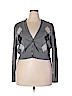 Lane Bryant 100% Cotton Gray Cardigan Size 18 Plus (3) - photo 1