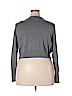 Lane Bryant 100% Cotton Gray Cardigan Size 18 Plus (3) - photo 2