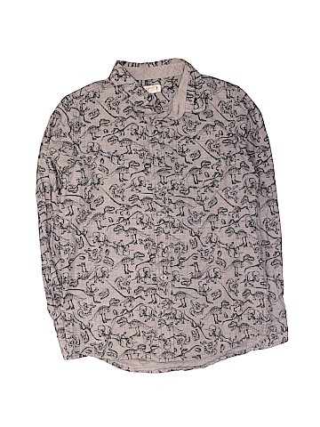 Cat & Jack Long Sleeve Button-Down Shirt (view 1)