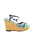 Christian Siriano for Payless Teal Wedges Size 8 - photo 1