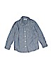 Old Navy 100% Cotton Blue Long Sleeve Button-Down Shirt Size 6 - 7 - photo 1