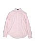 Ralph Lauren 100% Cotton Pink Long Sleeve Button-Down Shirt Size 10 - photo 1