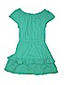 Crewcuts 100% Cotton Solid Green Dress Size 14 - photo 1