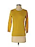 Boden 100% Wool Yellow Wool Pullover Sweater Size 4 - photo 1