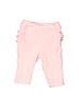 Old Navy 100% Cotton Solid Pink Leggings Size 0-3 mo - photo 1