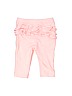 Old Navy 100% Cotton Solid Pink Leggings Size 0-3 mo - photo 2