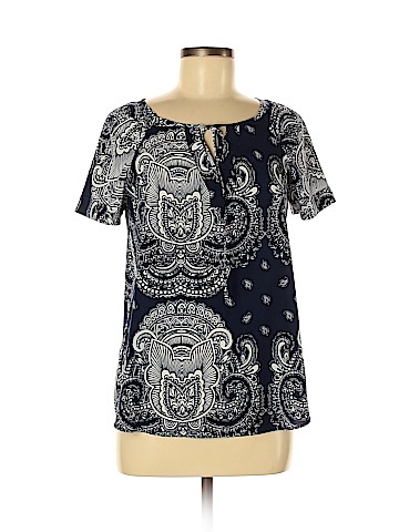 a.n.a. A New Approach Short Sleeve Blouse (view 1)