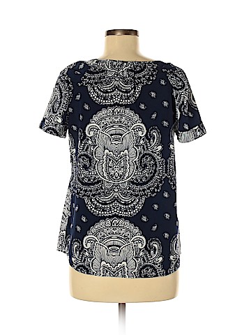 a.n.a. A New Approach Short Sleeve Blouse (view 2)