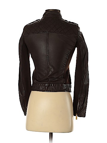 MICHAEL Michael Kors Leather Jacket (view 2)