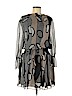Diane von Furstenberg 100% Silk Black Casual Dress Size 6 - photo 1