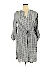 Ann Taylor LOFT Outlet 100% Rayon White Casual Dress Size XL - photo 1