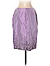 Ann Taylor 100% Silk Purple Silk Skirt Size 4 (petite) - photo 2