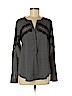 Ann Taylor 100% Polyester Black Long Sleeve Blouse Size M - photo 1