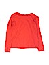 Hanna Andersson 100% Cotton Solid Red Long Sleeve T-Shirt Size 140 cm / US 10 - photo 2
