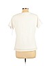 Calvin Klein Ivory Short Sleeve Top Size L (petite) - photo 2