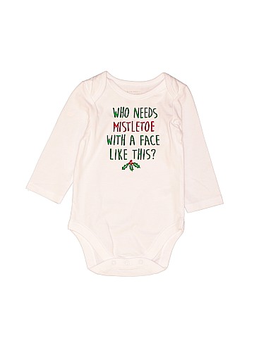 The Children's Place Long Sleeve Onesie (view 1)