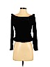Alex Evenings Black Long Sleeve Top Size S (petite) - photo 1
