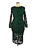 JIANSHAN 100% Polyester Green Cocktail Dress Size XXL - photo 1