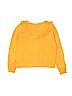 Hanna Andersson 100% Cotton Solid Orange Sweatshirt Size 10 - photo 2