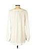 INC International Concepts 100% Polyester White Long Sleeve Blouse Size L - photo 2