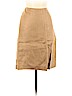 DKNY 100% Linen Tan Casual Skirt Size 8 - photo 1